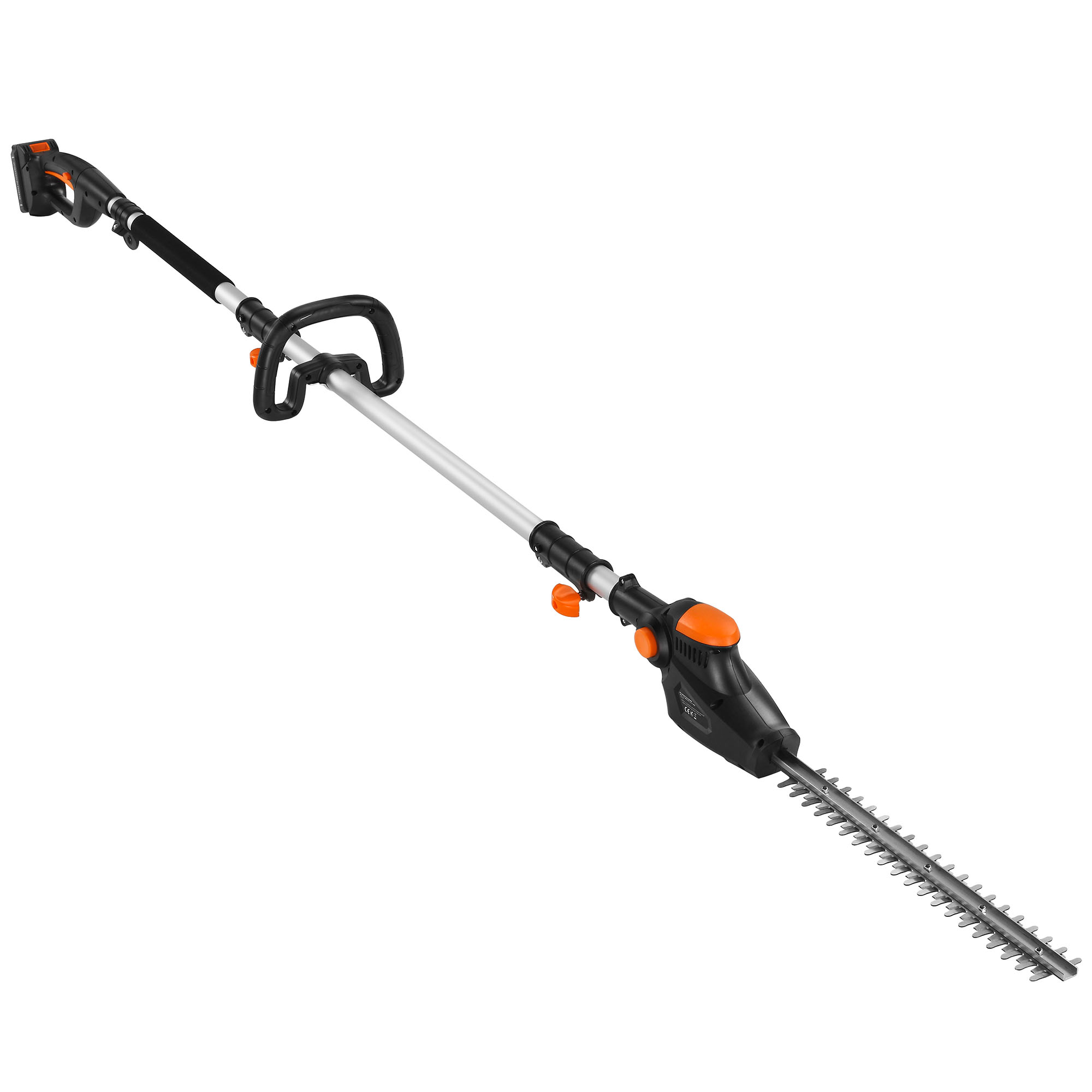 VonHaus 20V Max. Cordless Electric Telescopic Hedge Trimmer with 41cm