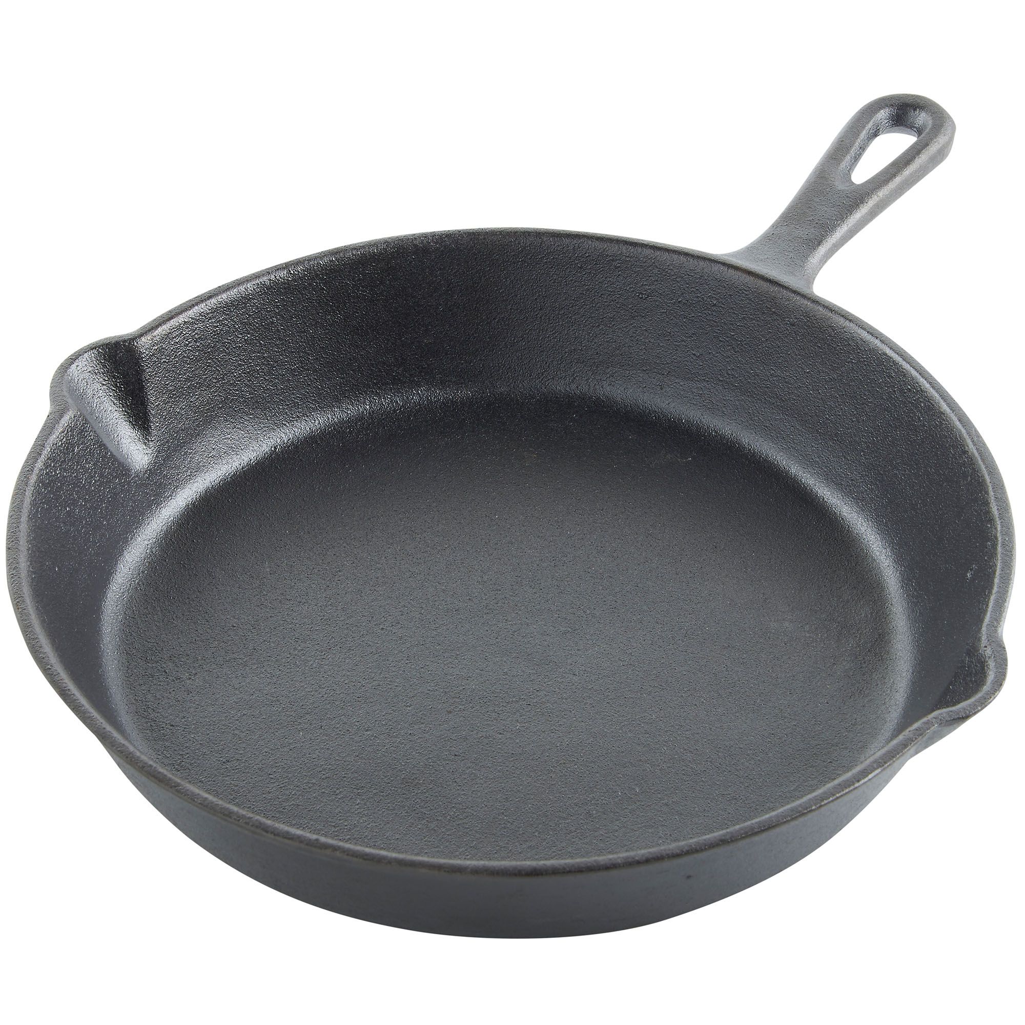 VonShef Black PreSeasoned Cast Iron Skillet Pan/Frying Pan 25cm eBay