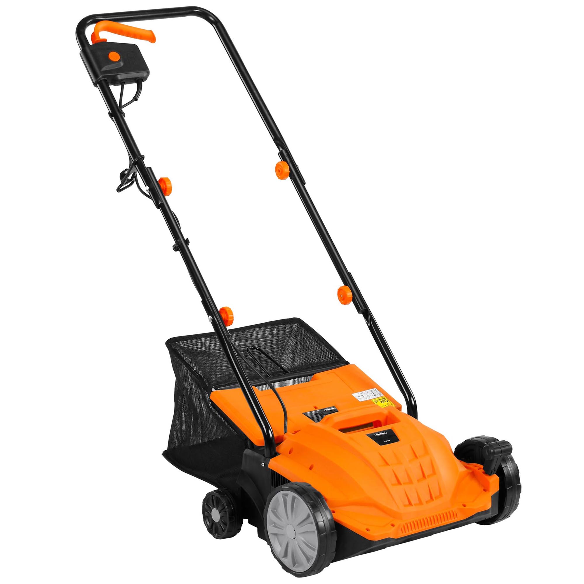 VonHaus 1500W 2 in 1 Electric Garden Lawn Raker/Scarifier & Aerator