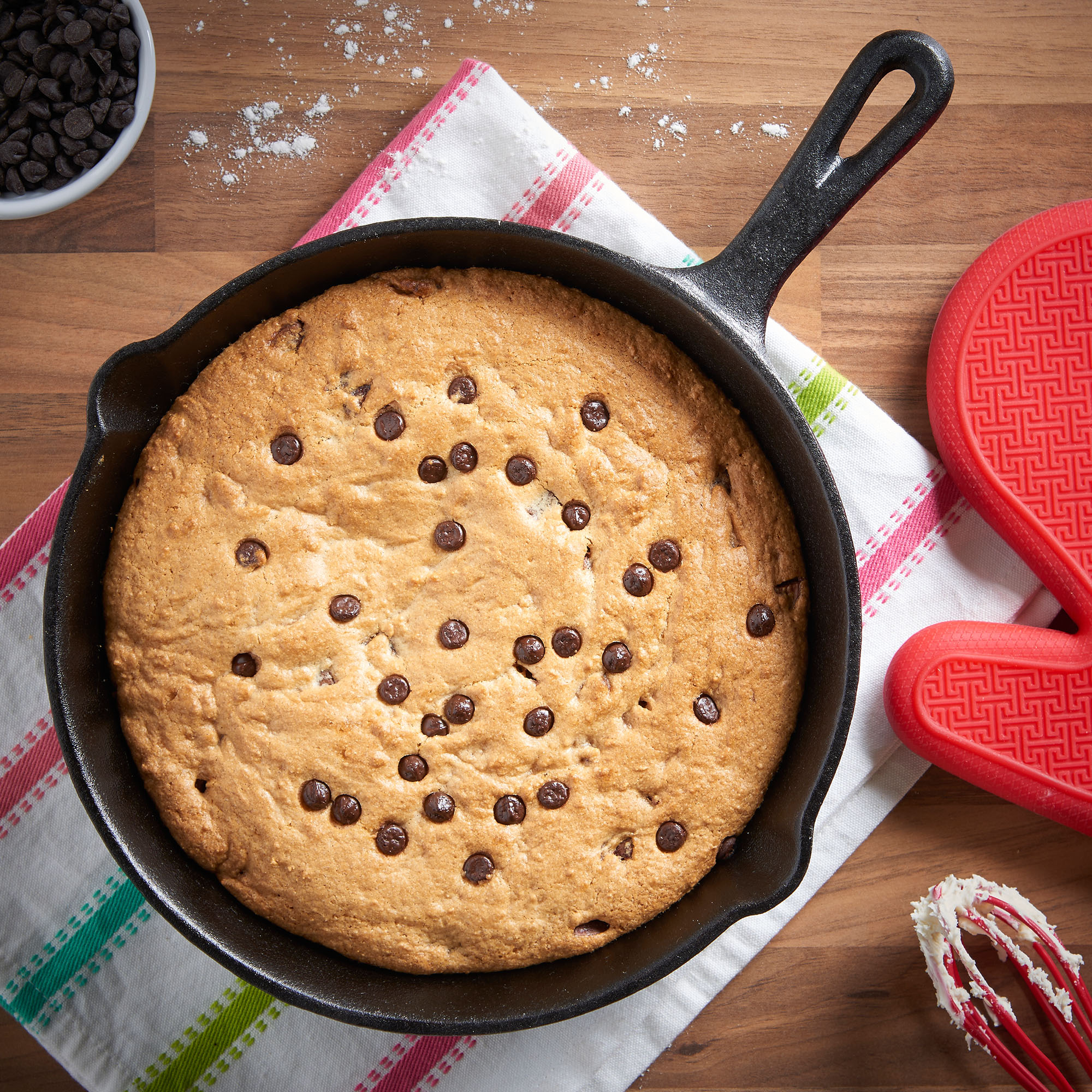VonShef Black PreSeasoned Cast Iron Skillet Pan/Frying Pan 25cm eBay