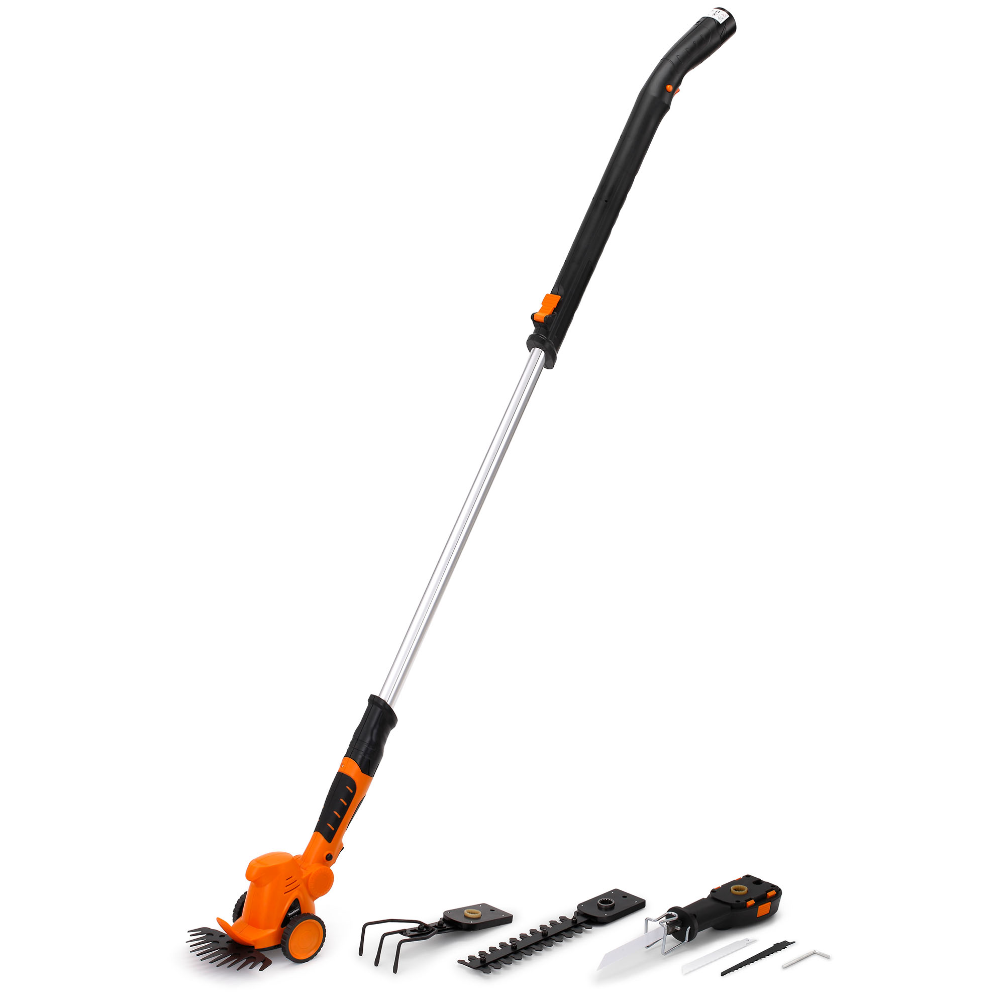 VonHaus 10.8V 4 in 1 Cordless Telescopic Grass Trimmer eBay
