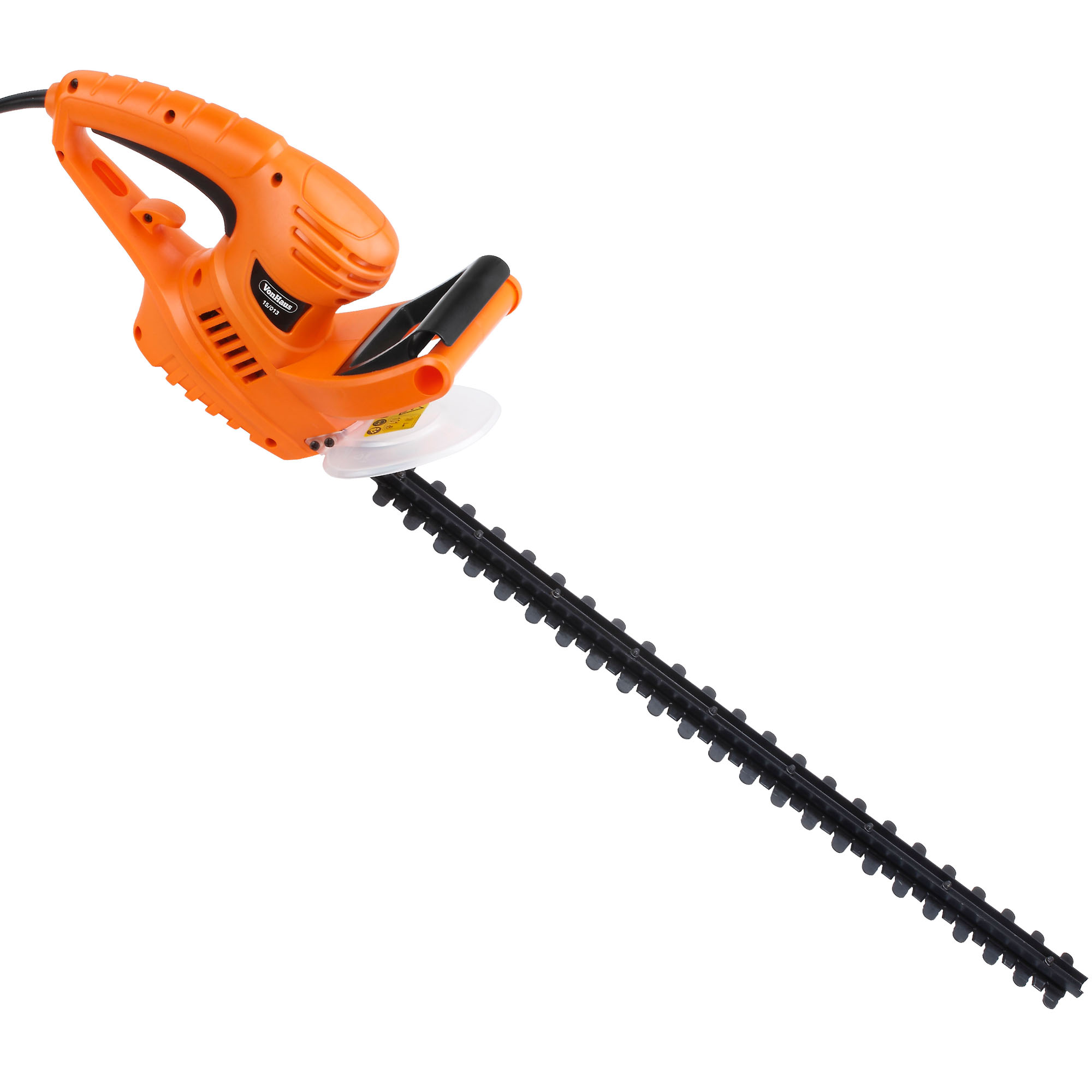 VonHaus 550W Hedge Trimmer with 61cm blade, blade cover and 10m cable eBay