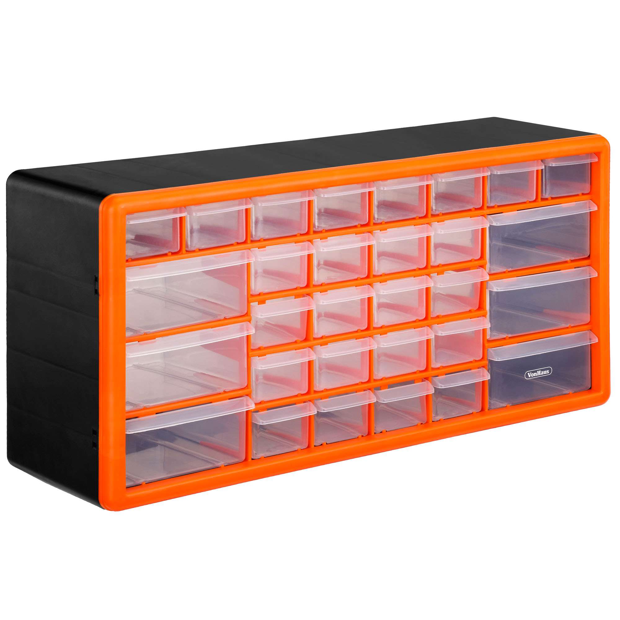 VonHaus 30 Drawer Parts Storage Organiser Home Garage