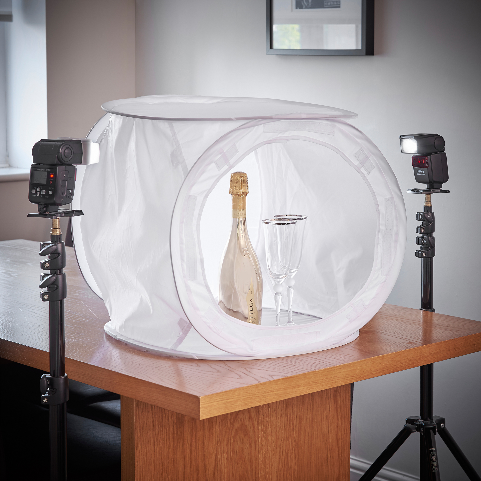 80CM Photography Studio Soft Light Box Photo Tent Cube 4 Colour Backdrop eBay