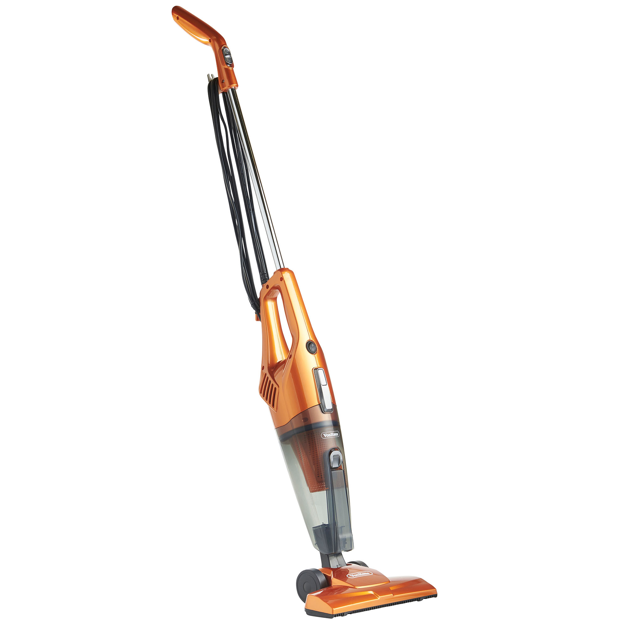 VonHaus Orange 600W 2 in 1 Corded Upright Stick Handheld Vacuum Cleaner